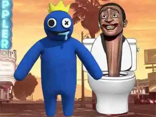 Rainbow Monster VS Skibidi Toilet