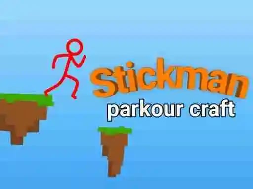 Stickman parkour craft